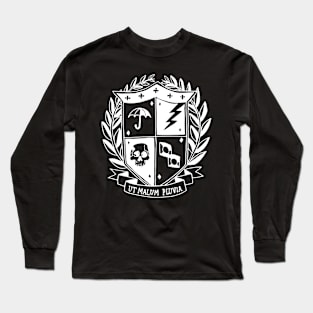 Umbrella Academy - School Crest [Inverted] [Front and Back Print] Long Sleeve T-Shirt